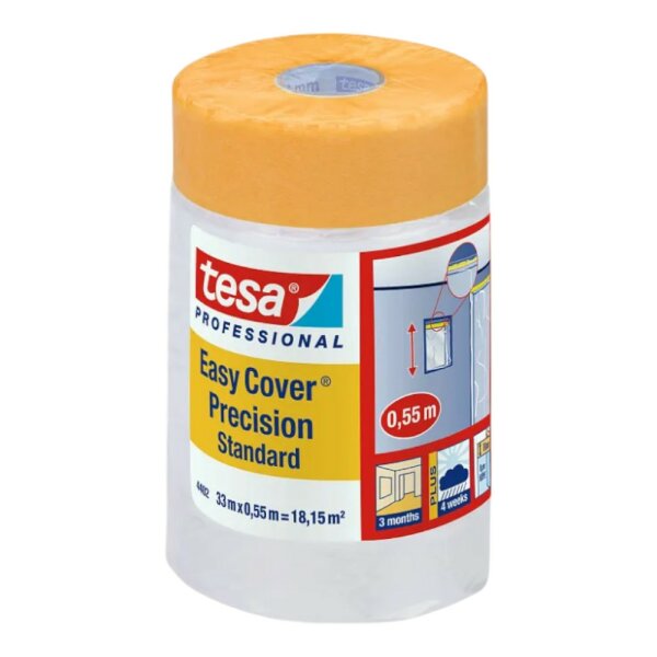 tesa Professional 4402 Easy Cover Präzision Standard Folie 33mx550mm