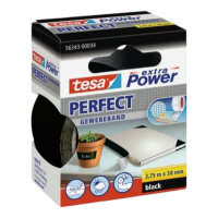 tesa extra Power Perfect Gewebeband 2,75mx38mm schwarz