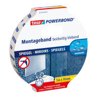 tesa Powerbond Montageband Spiegel 5mx19mm