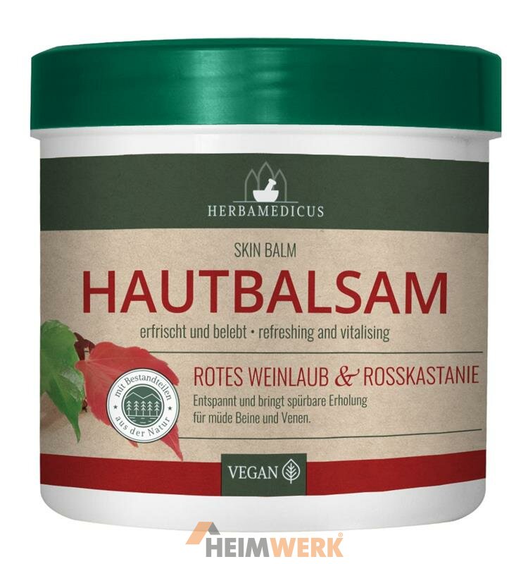 Herbamedicus Hautbalsam Weinlaub 250ml