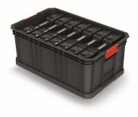 Werkzeugkiste 520x329x210mm mit 7 Organizern MODULAR SOLUTION KMS553520R7 Kistenberg