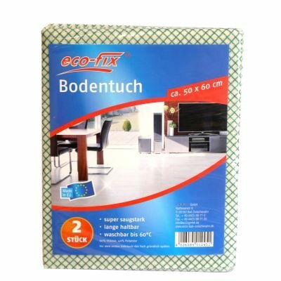 eco-fix Bodentuch Vlies 2er 50x60cm