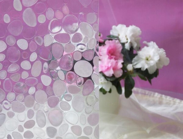 Statische Klebefolie 150x45cm "KIESEL"