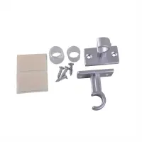 Cafehausstange ausziehbar 50-75cm chrom matt