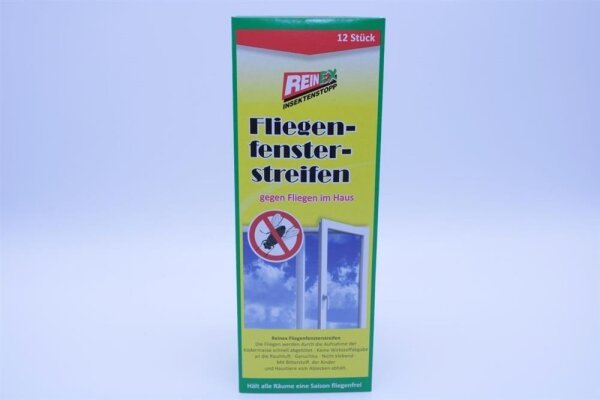 Fensterfliegenstreifen 12er BIOZID