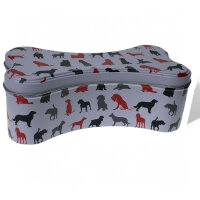 Tierleckerchen-Box Blech "Knochen"