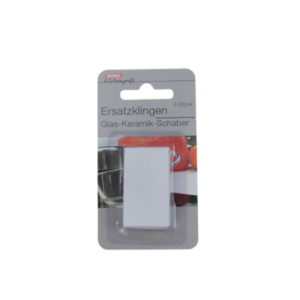 Ersatzklingen für Glaskeramik-Schaber 3er