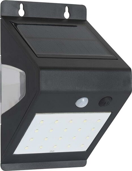LED Solarleuchte 3,2W schwarz