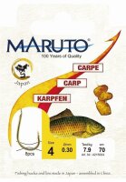 Maruto Karpfen 8er gold Größe 4 gebunden 70cm...