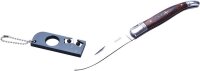 LG KLAPPMESSER BRAUN MIT ANSCHLITZER