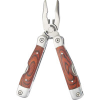 Multifunktionswerkzeug/Multi-Tool mit Pakka-Holz-Griff...
