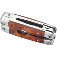 Multifunktionswerkzeug/Multi-Tool mit Pakka-Holz-Griff inkl. Tasche LAGUIOLE