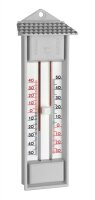 Max-Min-Thermometer grau/weiß