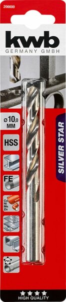 SILVER-STAR AR HSS-Spiralbohrer 10,0 mm