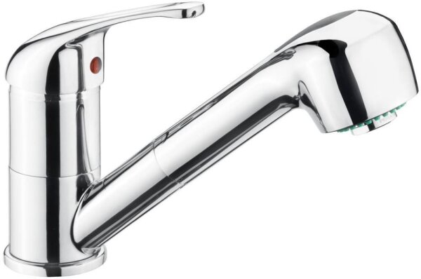 Spültischarmatur Einhebelmischer mit Brause Fabio 3102