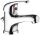 Waschtisch-Einhebelmischer LEON SA850 chrom Hochdruck-Armatur Cornat