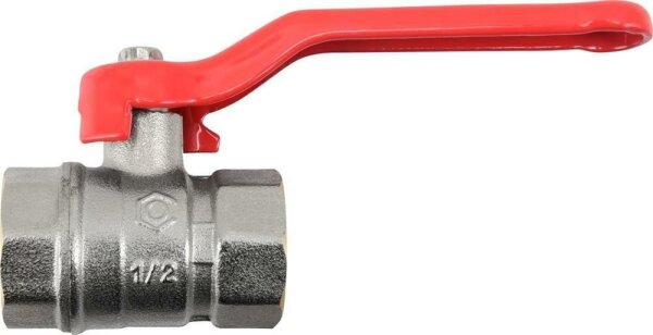Kugelhahn 1/2"IG m/c, Hebelgriff