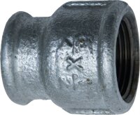 Reduzier-Muffe 3/4"x1/2" verzinkt