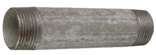 Rohrnippel, 3/4"x120 mm verzinkt