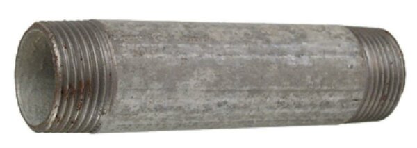 Verzinkter Rohrnippel, 1"x200 mm