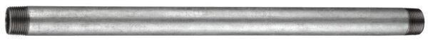 Rohrnippel,1x2000mm verzinkt