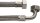 Verbindungsschlauch 3/8IGx3/8IG Winkelx150 *