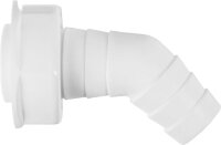 Kunststoff Winkel-Schlauchanschluss 1", 45°...