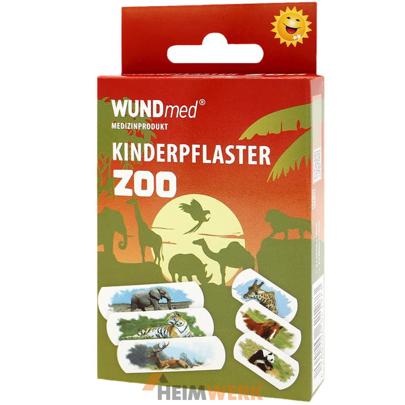 Kinder Zoo-Pflaster 10-teilig