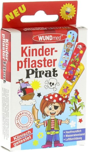 Kinderpflaster "Pirat" 10er