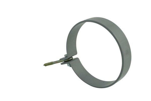 Rohrschelle mit Ringschraube 2er, DN 53 grau