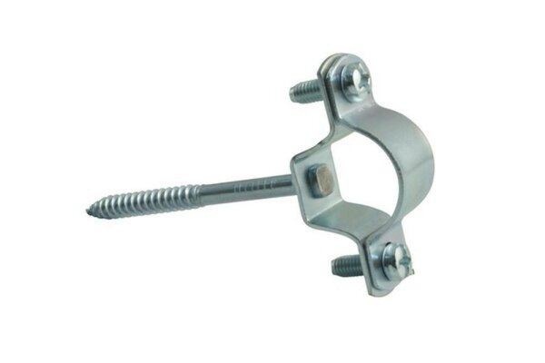 Kaltwasserleitung C/C Rohrschelle 25mm mit Gewindestift 8x80mm