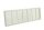 Möbellüftung aus Kunststoff 2er 220x60mm, 55cm², weiss