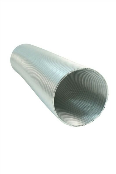 Flexibles Lüftungsrohr aus Aluminium Ø100mm, Länge 500-2500mm