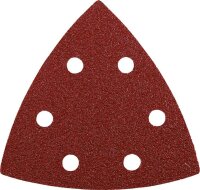 QUICK-STICK Schleifdreiecke (5 Stück), Korund, 93mm, K 40