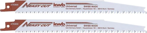 Säbelsägeblatt EASY CUT Holz 203mm, 2 Stück