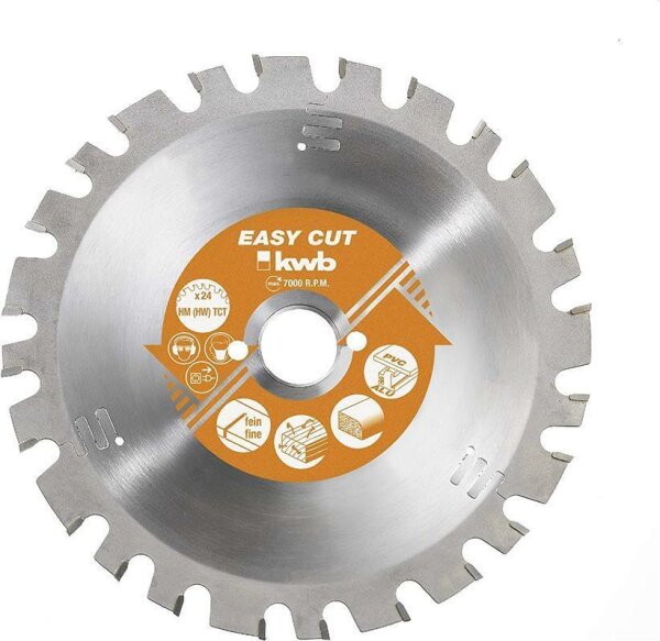 Easy Cut HM Kreissägeblatt Ø 160x20 24-Zähne Sägeblatt