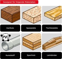 Stichsägeblätter 100/75mm Holz mittel S20, 5...