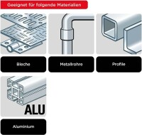 Easy Cut Stichsägeblätter Metall fein bis grob,...