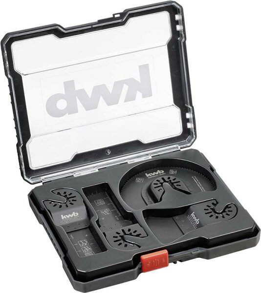 Boden- und Einbausatz für Multitools im Koffer 4tlg.