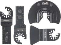 Boden- und Einbausatz für Multitools im Koffer 4tlg.