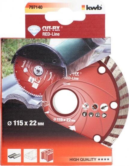 Cut-Fix Red-Line Diamant Trennscheibe Ø 115 x 22mm