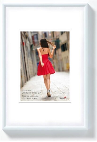 Styling Kunststoff-Rahmen 40x50cm WEISS