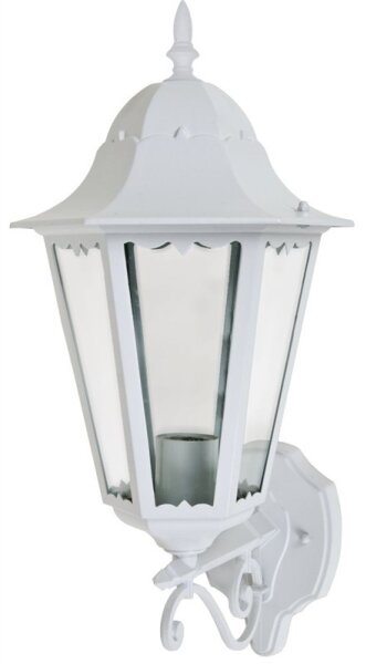 Wandleuchte NORDERNEY Aluminium weiß 28,5x23,5x51cm