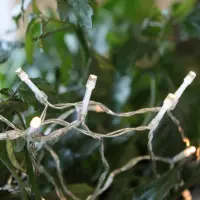 Lichterkette-LED 30er weiß Ø 5 mm/Länge...
