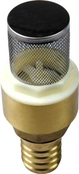 Saugfilter Messing für 1 1/4" mit Korb +Tülle