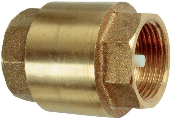 Zwischenventil Messing mit Schließfeder 1 1/4, FLOR90885