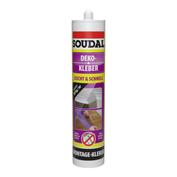 Deko-Kleber/Montagekleber 390g SOUDAL