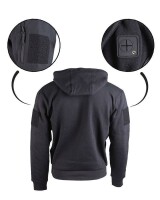 TACTICAL HOODIE SCHWARZ Gr. XXL MIL-TEC