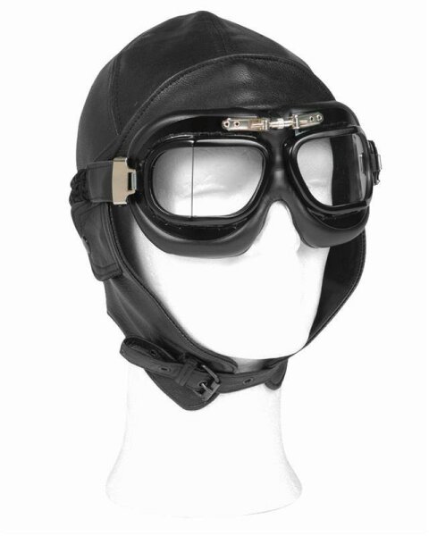 FLIEGER LEDERHAUBE SCHWARZ Gr. XL MIL-TEC
