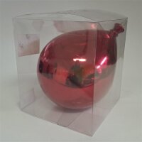 Ballon rot 20 cm/Ø 15 cm Kunststoff